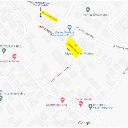 Apartman Scala Zára Kültér fotó